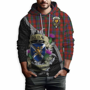 Sinclair Tartan Family Crest Hoodie Lion Rampant Royal Thistle Shield Celtic Inspired