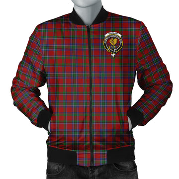 Sinclair Tartan Bomber Jacket with Family Crest