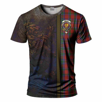 Sinclair Tartan Family Crest T-Shirt Alba Gu Brath Be Brave Lion Ancient Style