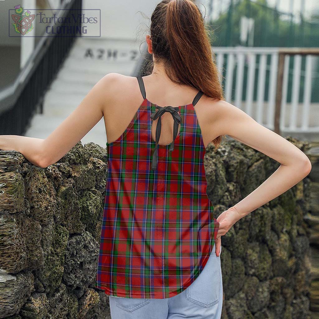 Tartan Vibes Clothing Sinclair Tartan Loose Halter Neck Camisole