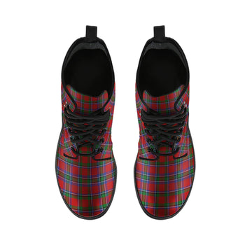 Sinclair Tartan Leather Boots
