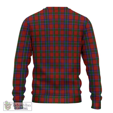 Sinclair Tartan Knitted Sweater with Family Crest DNA In Me Style - Tartanvibesclothing Shop