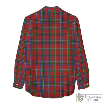 Sinclair Tartan Women's Casual Shirt with Family Crest