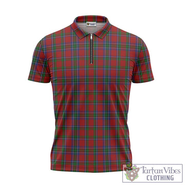 Sinclair Tartan Zipper Polo Shirt