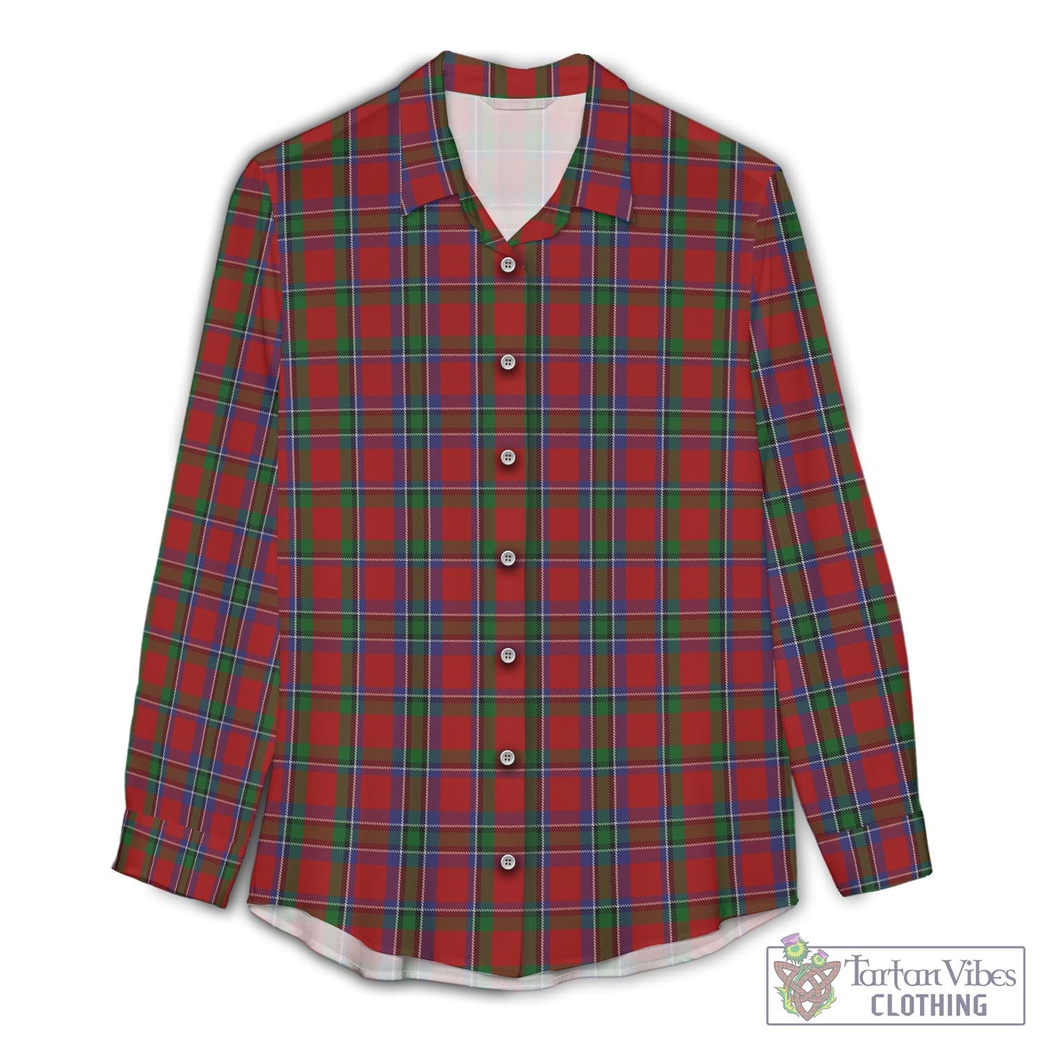 Sinclair Tartan Womens Casual Shirt