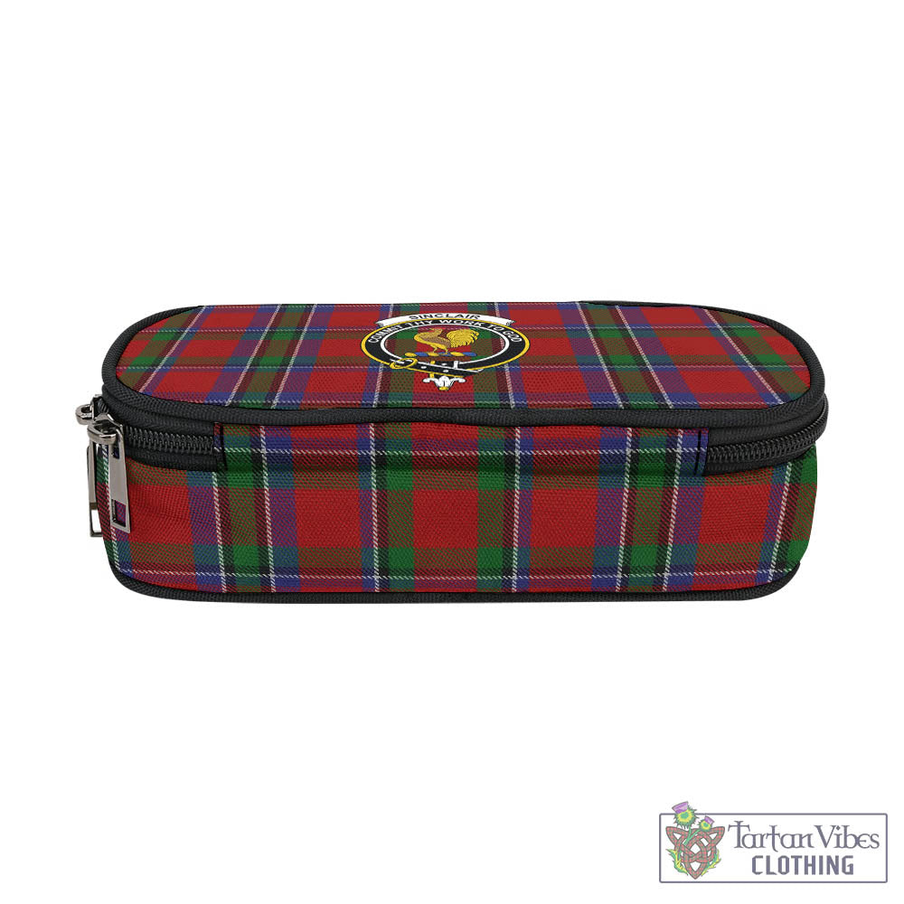 Tartan Vibes Clothing Sinclair Tartan Pen and Pencil Case with Family Crest