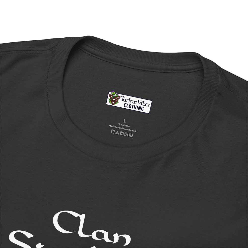 Sinclair Clan Crest Highland Games T Shirt Strength Forged In Tradition - Tartan Vibes Clothing