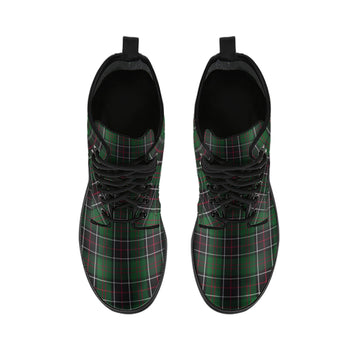 Sinclair Hunting Tartan Leather Boots