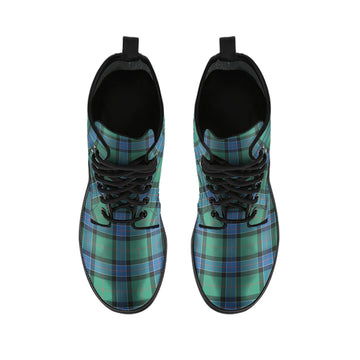 Sinclair Hunting Ancient Tartan Leather Boots