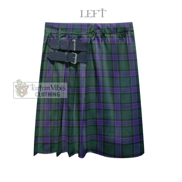 Sinclair Hunting Modern Tartan Men's Pleated Skirt - Fashion Casual Retro Scottish Kilt Style