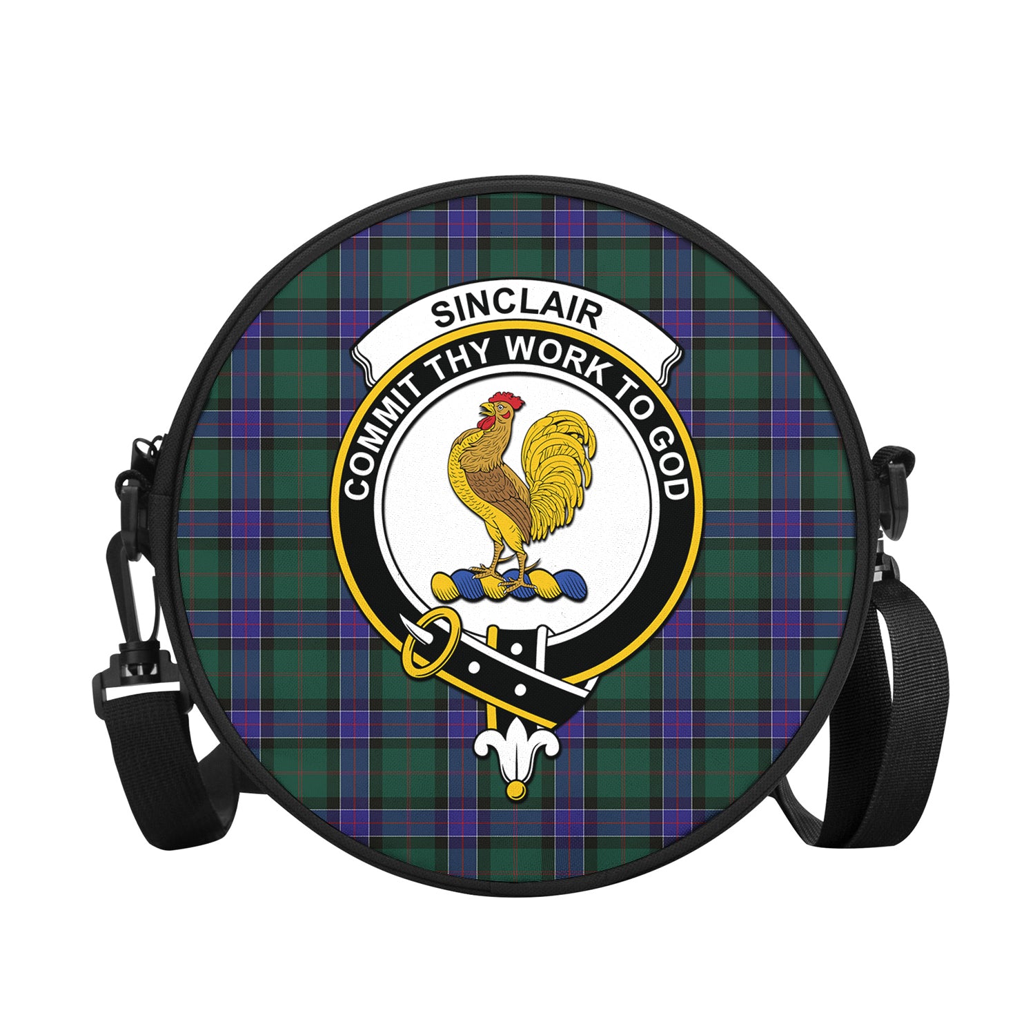 sinclair-hunting-modern-tartan-round-satchel-bags-with-family-crest