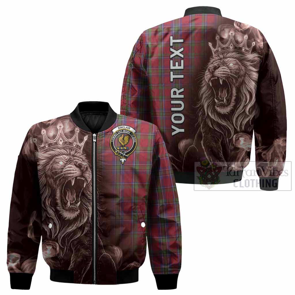 Sinclair Tartan Bomber Jacket Roaring Lion Heritage