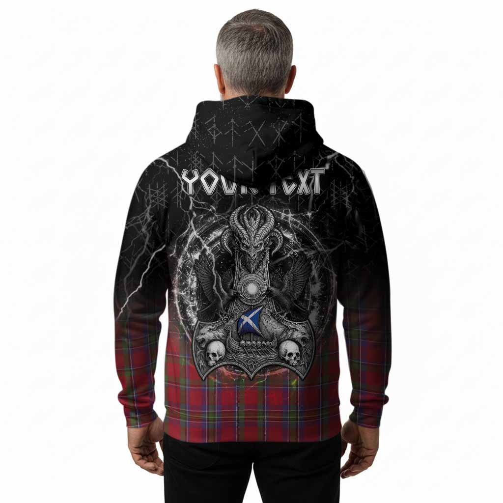 Sinclair Tartan Crest Hoodie Celtic Odin's Raven Legacy