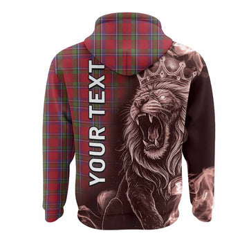 Sinclair Tartan Hoodie Roaring Lion Heritage