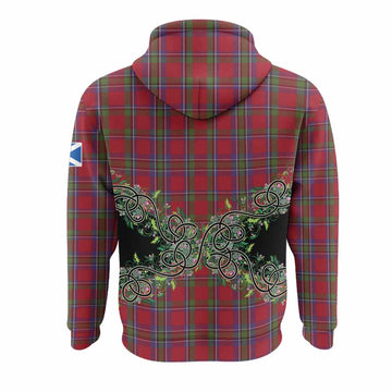 Sinclair Tartan Hoodie Thistle Scottish Spirit