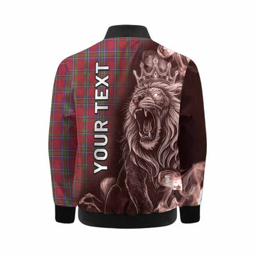 Sinclair Tartan Kid Bomber Jacket Roaring Lion Heritage