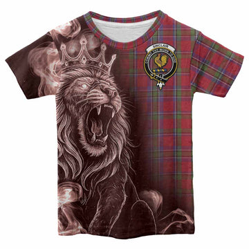 Sinclair Tartan Kid T-shirt Roaring Lion Heritage