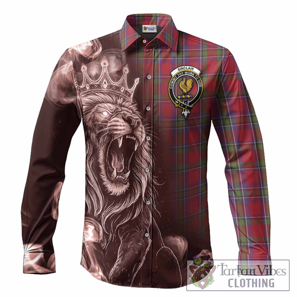 Sinclair Tartan Long Sleeve Button Shirts Roaring Lion Heritage