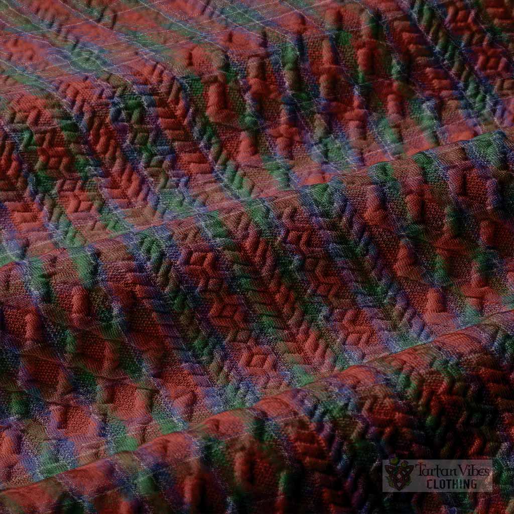 Sinclair Tartan Men’s Polo Sweater Top with Family Crest