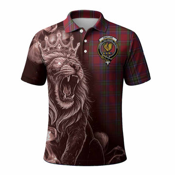 Sinclair Tartan Polo Shirt Roaring Lion Heritage