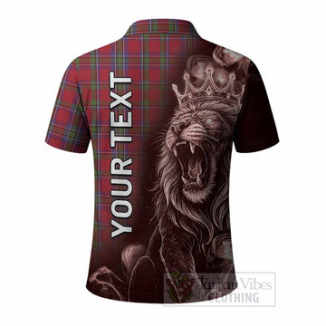 Sinclair Tartan Polo Shirt Roaring Lion Heritage