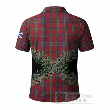 Sinclair Tartan Polo Shirt Thistle Scottish Spirit