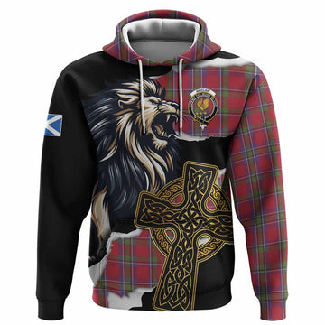 Sinclair Tartan Scottish Hoodie Lion Celtic Heritage