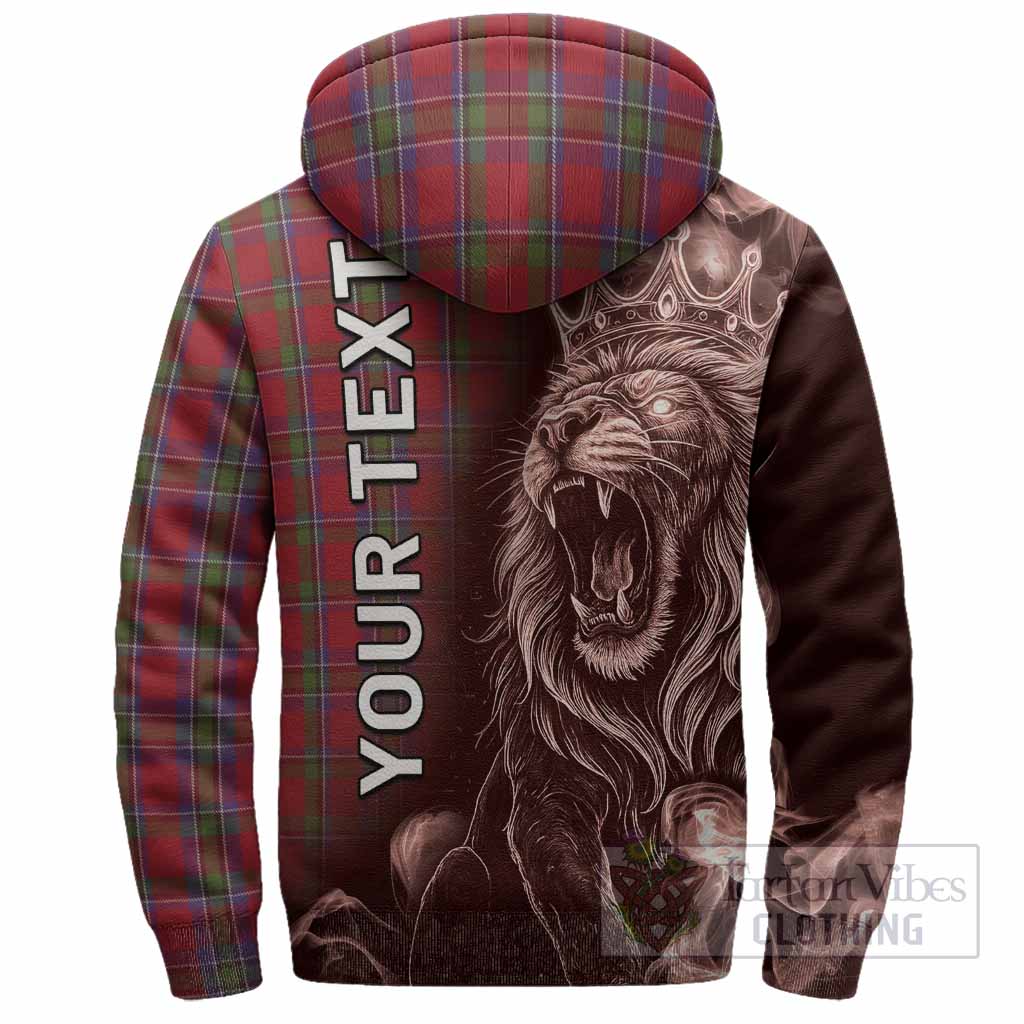 Sinclair Tartan Sherpa Hoodie Roaring Lion Heritage