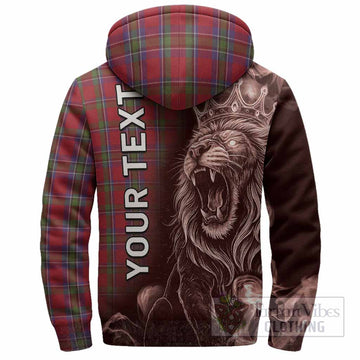 Sinclair Tartan Sherpa Hoodie Roaring Lion Heritage