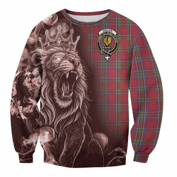 Sinclair Tartan Sweatshirt Roaring Lion Heritage