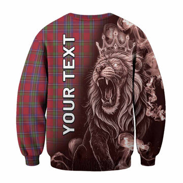 Sinclair Tartan Sweatshirt Roaring Lion Heritage