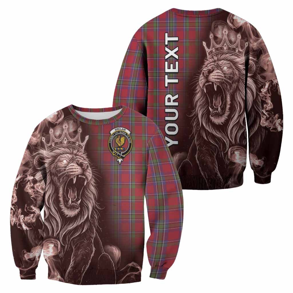 Sinclair Tartan Sweatshirt Roaring Lion Heritage