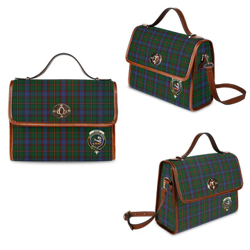 Skene Tartan Waterproof Canvas Bag with Family Crest