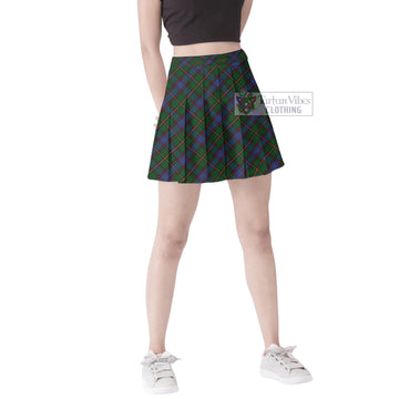 Skene Tartan Women's Plated Mini Skirt
