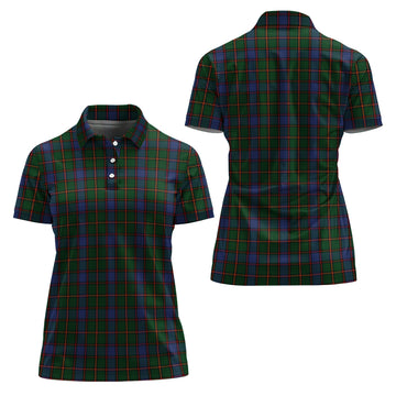 Skene Tartan Polo Shirt For Women Women - Tartan Vibes Clothing