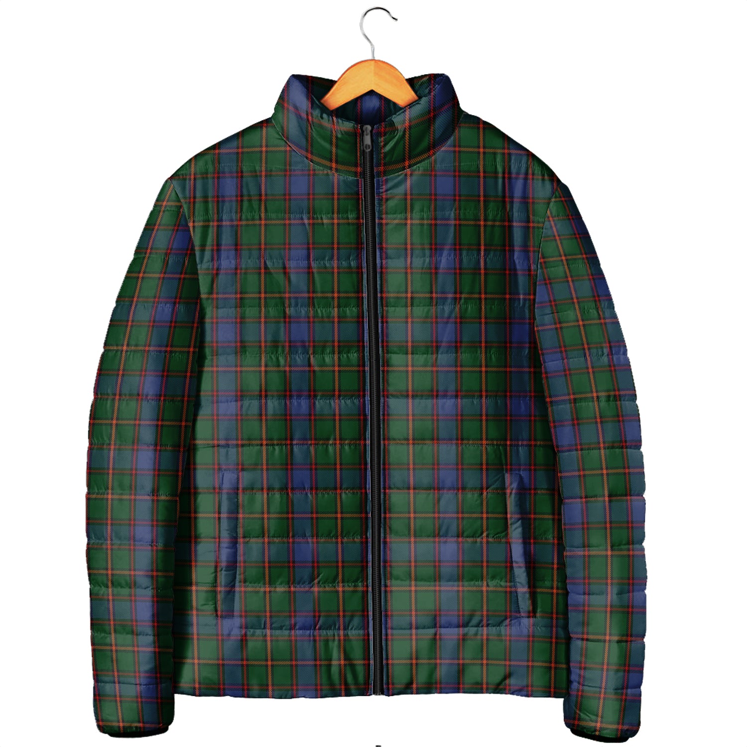 Skene Tartan Padded Jacket Men's Padded Jacket - Tartan Vibes Clothing