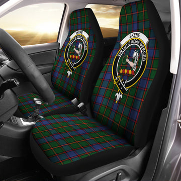 Skene Tartan Car Seat Cover with Family Crest One Size - Tartanvibesclothing