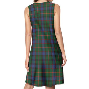 Skene Tartan Womens Casual Dresses