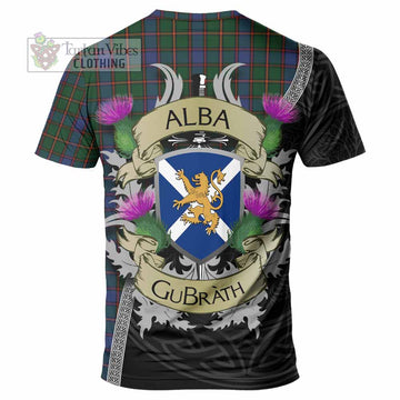 Tartan Vibes Clothing Skene Tartan Family Crest T-Shirt Lion Rampant Royal Thistle Shield Celtic Inspired