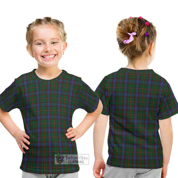 Skene Tartan Kid T-Shirt - Tartanvibesclothing Shop