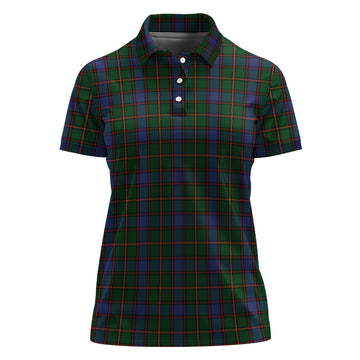 Skene Tartan Polo Shirt For Women - Tartan Vibes Clothing