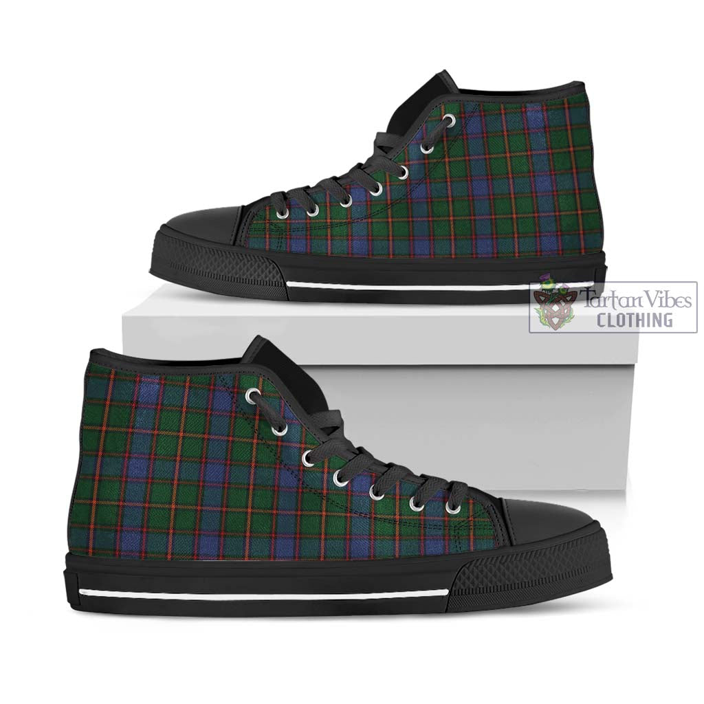 Tartan Vibes Clothing Skene Tartan High Top Shoes