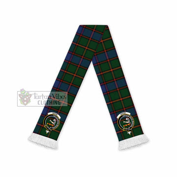 Skene Tartan Ruffneck Scarf with Family Crest