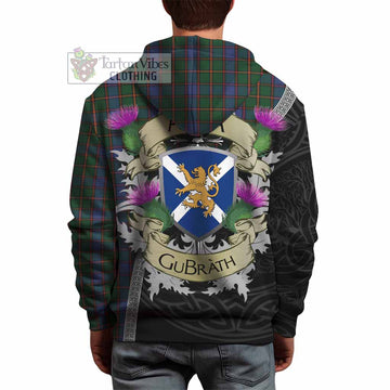 Skene Tartan Family Crest Hoodie Lion Rampant Royal Thistle Shield Celtic Inspired