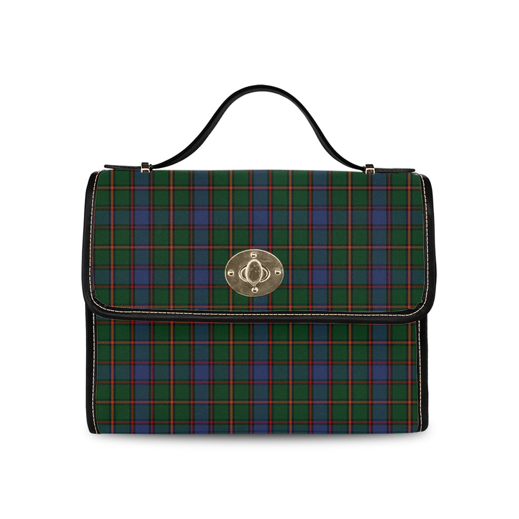 skene-tartan-leather-strap-waterproof-canvas-bag