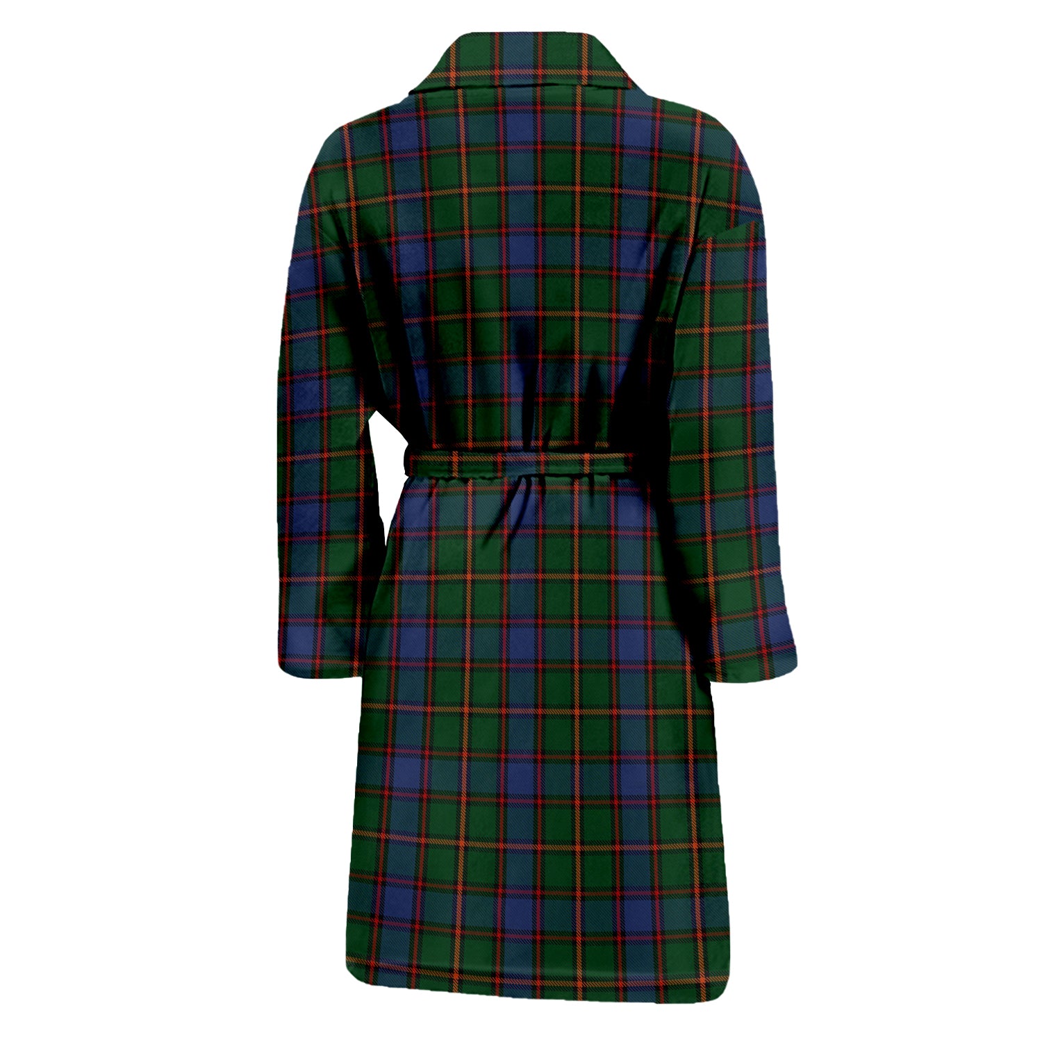 Skene Tartan Bathrobe with Family Crest - Tartan Vibes Clothing