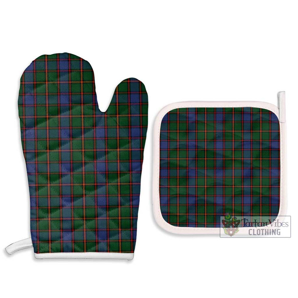Skene Tartan Combo Oven Mitt & Pot-Holder Combo 1 Oven Mitt & 2 Pot-Holder White - Tartan Vibes Clothing