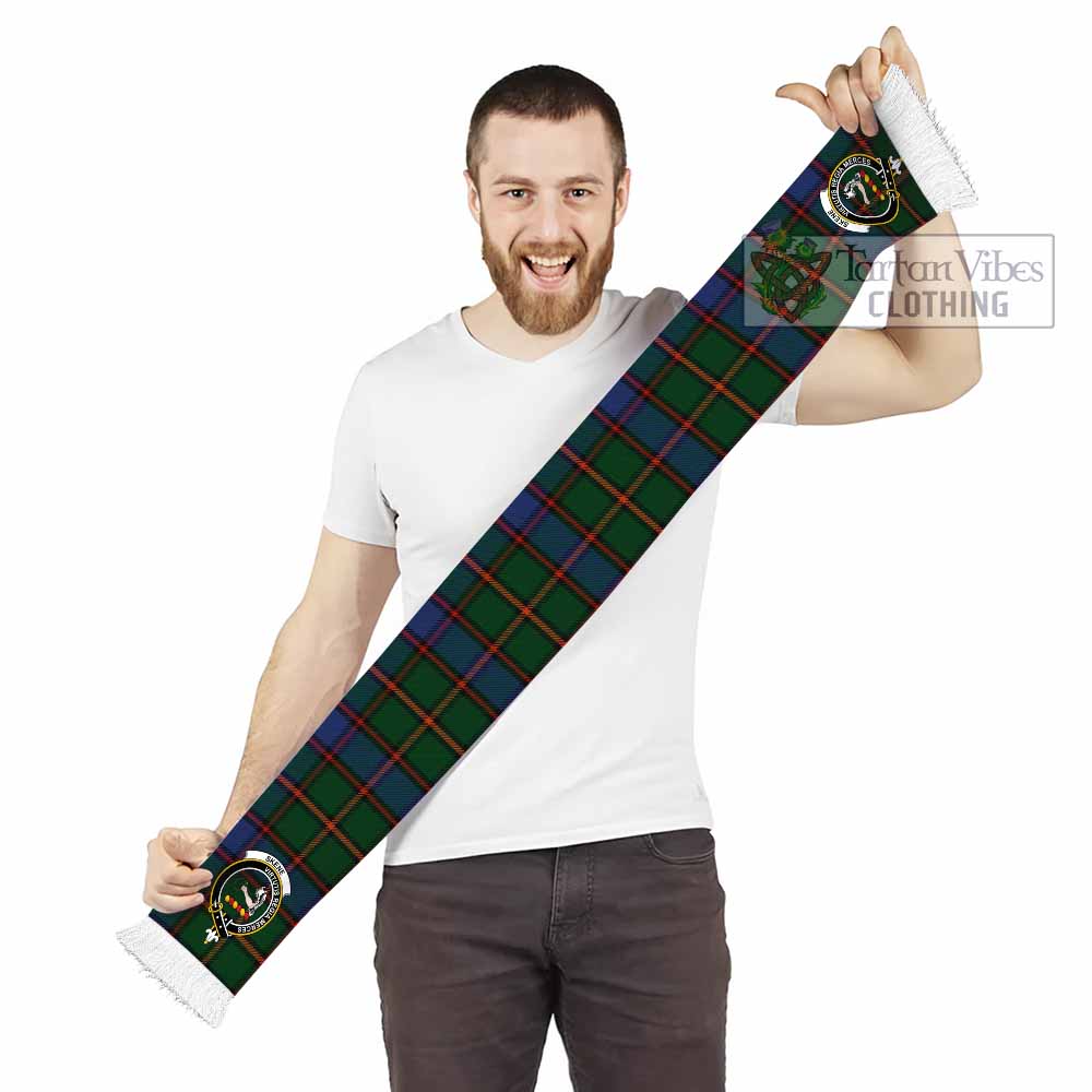 Tartan Vibes Clothing Skene Tartan Ruffneck Scarf with Family Crest