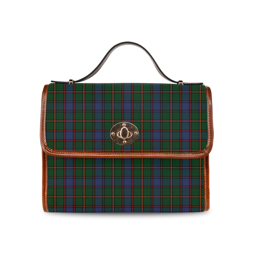 skene-tartan-leather-strap-waterproof-canvas-bag