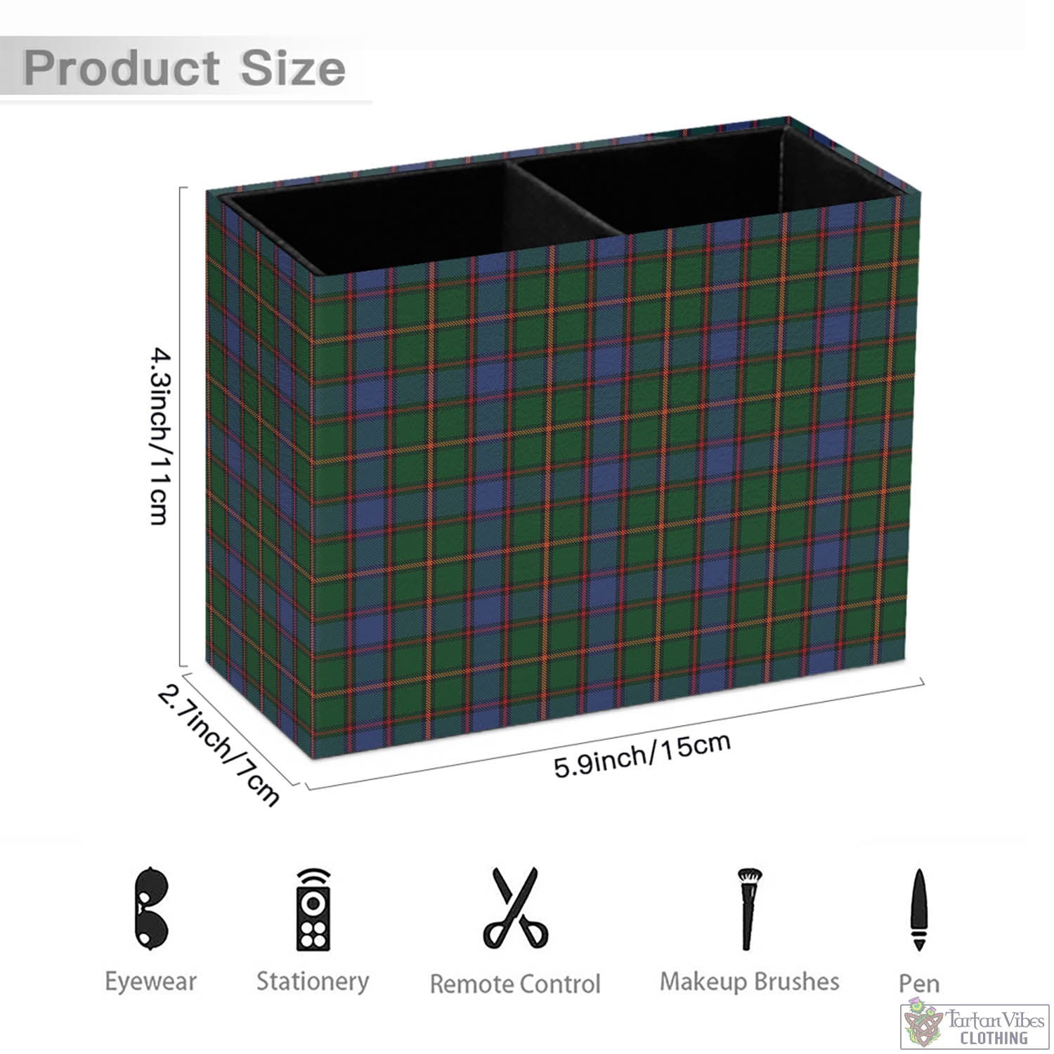 Tartan Vibes Clothing Skene Tartan Pen Holder